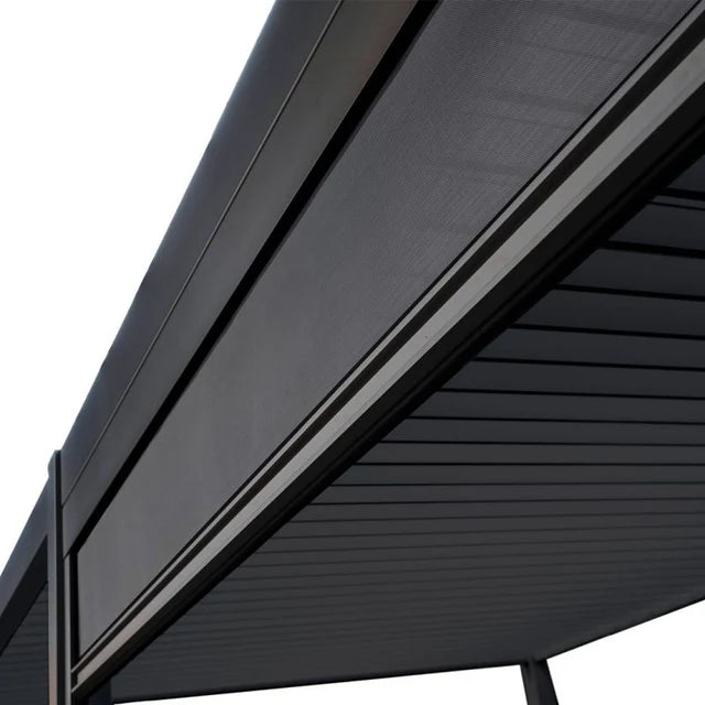 Aluminium Glass Foldable Car Garage | Silver